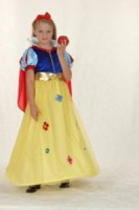 Kids Costumes to Hire - Snow White - flowers - GIRL